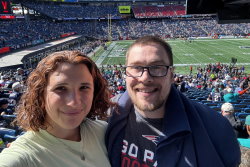 Patriots game!